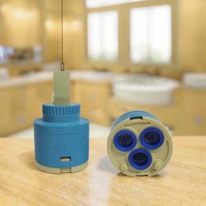 Смеситель для душа Wanhan Modern, 35 мм, с керамическим картриджем на плоской пластиковой основе, легкоочищаемый, синий, для ванной комнаты, давление 35 бар, гарантия 1 год - Product Image 3