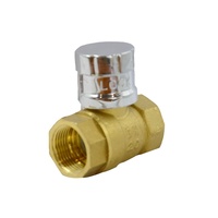 Кованый Cw617n dn 15-50 медный Магнитный запираемый шаровой клапан