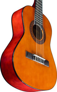 EKO GUITARS-Guitarra Clásica de Alta Calidad 1/2, Tapa de Tilo/Parte Trasera/Lados, Cuello de Abedul/Diapasón, Acabado Brillante, NATURAL,-2" - Product Image 5