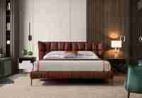 Meubles modernes de chambre à coucher, lit Double, Design de Style chinois, fabrication artisanale