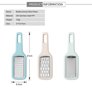 Nhựa xử lý tiện ích nhà bếp của nhãn hiệu thép không gỉ vắt tay Stackable 3 cái Rau vắt tay Bộ - Product Image 6