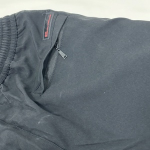 กางเกงถักผ้าสแปนเด็กซ์ลำลองสำหรับผู้ชายกางเกงเอวยางยืดกันลมสามารถถอดโลโก้ได้แบบตรงมีลวดลายกลางแจ้ง - Product Image 5