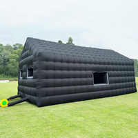 Location de soirée, tente pour club de nuit gonflable, chapiteau publicitaire gonflable, grande tente de camping