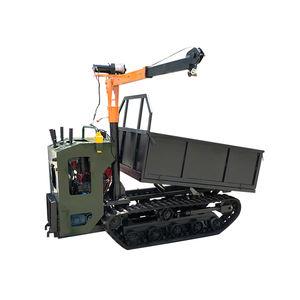 Spedizione gratuita! Esportazione di fabbrica dumper capacità di volume mini dumper da giardino 4x4 cingolo in gomma - Product Image 5