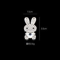 Offre Spéciale brillant papillon métal sabot breloques perle coeur rouge lèvres série pour bijoux alliage chaussures décorations accessoire