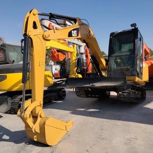 Excavadora de orugas mini Caterpillar 305.5E2 (95% nueva) con orugas de goma y garra, excavadora agrícola usada en venta - Product Image 2
