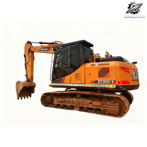 รถขุด SANY SY155C มือสอง เครื่องยนต์อีซูซุ 15.5 ตัน แบบตีนตะขาบขนาดกลาง - Product Image 5