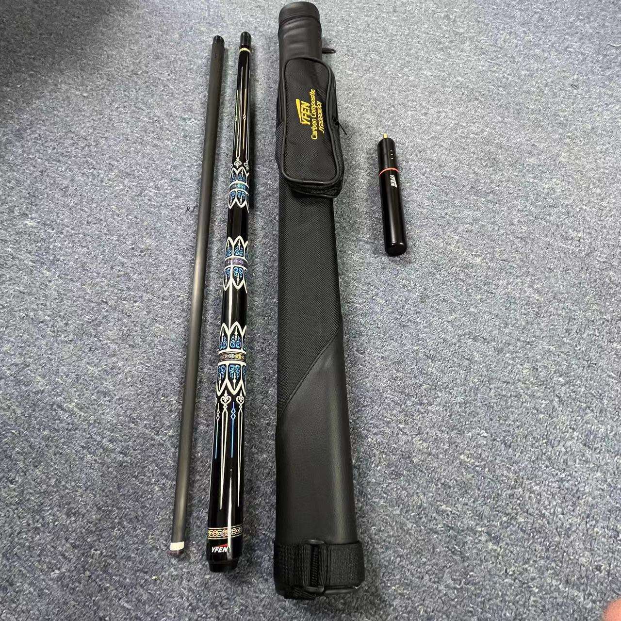 YFEN Authentic Carbon Fiber Pool Cue - Durable & High Quality