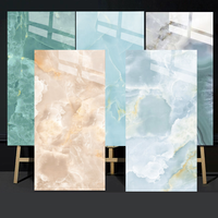 Carreaux de porcelaine en marbre jaune jade 60x120 pour salon, carreaux de porcelaine pour murs en pierre pour décoration intérieure et extérieure