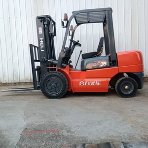 Montacargas Diésel HELI Serie H2000 Usado de 3 Toneladas con Desplazador Lateral Hidráulico y Neumáticos Sólidos - Precio de Alta Calidad en Venta - Product Image 2