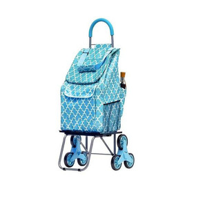 Personal Shopping <b>Cart</b>/<b>Foldable</b> Shopping Trolley Wheels Direct Sales Portable Shopping Bag with Closure <b>Foldable</b> Grocery Tote - Product Image 1