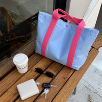 Sac fourre-tout personnalisé avec logo, en polyester, vente en gros, écologique, réutilisable, pour les salons professionnels, fabrication directe en usine