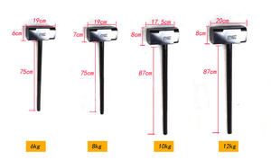 2021ค้อนมวยปล้ำแขนอุปกรณ์ออกกำลังกายเพาะกายแบบมืออาชีพ - Product Image 5