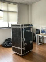 Mallette de vol de coffre routier standard personnalisée pour câble, boîte de câble de flightcase en aluminium