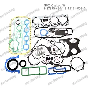 Kit du joint 4BC2 5 87810 460 5 12121 adapté aux pièces de moteur Isuzu