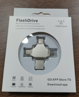 Logo personnalisé Mémoire flash 4 en 1 Clé USB 3.0 2.0 16 Go otg usb mémoire externe de stockage pour smart phone ordinateur tablettes