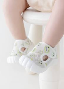 Chaussures de marche pour bébé <span class=keywords><strong>en</strong></span> maille premium 100% polyester avec fermeture auto-agrippante, respirantes, souples, semelle antidérapante, vente <span class=keywords><strong>en</strong></span> gros pour tout-petits - Product Image 5