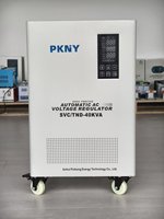 Régulateur de tension automatique monophasé TND-40KVA 220V, stabilisateur de tension AC 90-260V, SVC en cuivre avec sortie 220V/110V