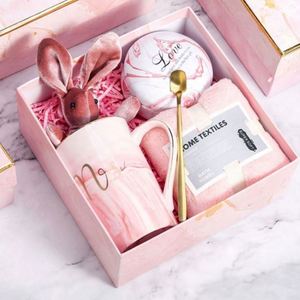 Juego de Regalo de Cumpleaños para Niñas 2023, Caja de Regalo Hermosa de Papel con Logotipo Personalizado para Bodas, San Valentín y Mujeres - Product Image 1