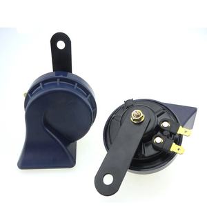 Nouveau design klaxon d'escargot de voiture noir en 12-24V pour haut-parleur de klaxon étanche électrique universel de moto de voiture - Product Image 2