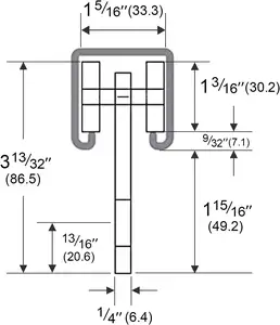 Nhiệm vụ nặng nề Xe đẩy lắp ráp Barn theo dõi con lăn ròng rọc bánh xe