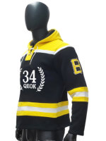 Hoodie hoki Hip Hop, Hoodie jahitan hoki berat