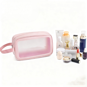 Custom Logo Printed Eco-Friendly for Zipper Fashionable <b>Makeup</b> Travel Cosmetic for <b>Bags</b> Daily Use - Product Image 4