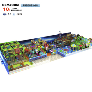 Parque Infantil Interactivo Personalizado para Interiores, Centro de Entretenimiento Familiar, Parque de Atracciones Infantil, Cuerdas de Aventura para Centros Comerciales - Product Image 1