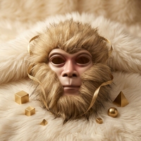 Masque facial complet en plastique pour cosplay de Wu Kong, le Roi Singe du Ciel, pour Halloween et Noël, effrayant et tendance, pour utilisation en extérieur