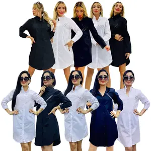 नए डिजाइनर फैशन आकस्मिक प्रिंट पत्र शर्ट स्कर्ट लक्जरी कस्टम महिलाओं के टी शर्ट शर्ट कूल्हे स्कर्ट