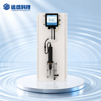 Analisa Klorin Bebas Digital Online RS485 Modbus Resolusi 0.001mg/L Pengontrol Disinfektan untuk Kolam Renang
