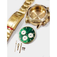 Kit d'accessoires pour montre Dandong 7750 Day-tona, boîtier, cadran pour homme, aiguilles en acier inoxydable, verre saphir, ensemble de boîtier de montre Day-ton, Chine