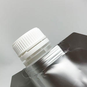 Bolsa de seguridad de aluminio de 3 kg con impresión por huecograbado, a prueba de fugas, con boquilla vertical, para reactivo de PU, agente químico líquido - Product Image 2