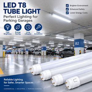 <span class=keywords><strong>หลอด</strong></span>ไฟ <span class=keywords><strong>LED</strong></span> รุ่น MIC G13 <span class=keywords><strong>T8</strong></span> ได้รับ<span class=keywords><strong>การ</strong></span>รับรองมาตรฐาน ETL DLC CE RoHS เหมาะสำหรับโรงจอดรถ ห้องใต้ดิน โกดัง โรงงาน ร้านค้า ใช้สำหรับเปลี่ยน<span class=keywords><strong>หลอด</strong></span>ไฟเดิม - Product Image 1