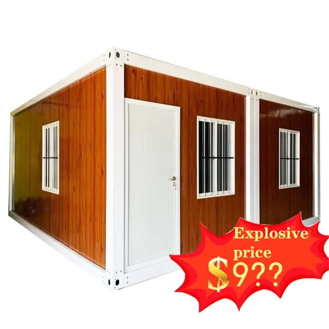 저렴한 가격 조립식 2 침실 럭셔리 디자인 준비 현대 작은 Casas 조립식 작은 집 모듈 형 홈 빌라