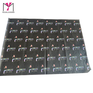 กระดาษห่อของขวัญพิมพ์ลาย MUYANG CUSTOMIZE สีดำ พร้อมโลโก้ กันน้ำสองด้าน บรรจุภัณฑ์สำหรับเครื่องประดับแฟชั่น - Product Image 3