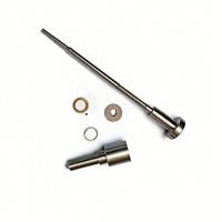 Kit de Reparación de Inyectores 0445110857 con Boquilla DLLA148P2323 y Conjunto de Válvulas F00VC01506, Repuestos para Camiones