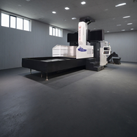 Fraiseuse à portique CNC Mitsubishi robuste 3 axes Composants automobiles en aluminium Changeur d'outils automatique CE BT50 Tongbang