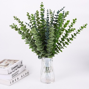 Feuilles d'eucalyptus artificielles D460, feuilles de monnaie, décorations de <span class=keywords><strong>mariage</strong></span>, plantes vertes artificielles, 30cm-100cm, intérieur/extérieur - Product Image 6