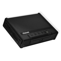 CEQSAFE Coffre-fort pour arme à feu, petit, à empreinte digitale biométrique, avec port d'alimentation d'urgence Type C, vente chaude