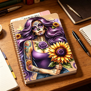 Cuaderno A5 Más Vendido, Envolturas UV DTF Listas para Aplicar, Pegatinas <span class=keywords><strong>de</strong></span> Transferencia Impermeables para Cubierta <span class=keywords><strong>de</strong></span> Diario - Product Image 2