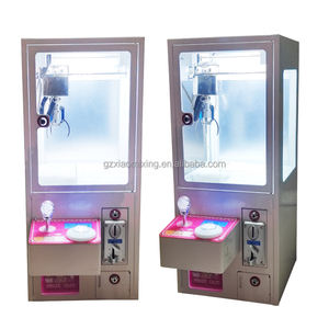 Langlebiger <span class=keywords><strong>Mini</strong></span>-Greifautomaten-Simulator aus Kunststoff, Spielhallen-Spielautomat für Kinder, Puppen-Greifarm-Maschine für Kinder - Product Image 1