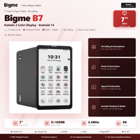Bigme HiBreak Pro Color 6.13 Inch Layar Warna E Ink Ramah Mata Smartphone Penyegaran Cepat Pembaca E Paper Android 14 Mobile E Reader