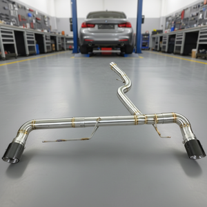ชุดท่อไอเสียสำหรับ <span class=keywords><strong>BMW</strong></span> 330I <span class=keywords><strong>330E</strong></span> G20 B48 2.0L 2019-2026เพลาสแตนเลสด้านหลังท่อไอเสียระบบปลายท่อไอเสีย - Product Image 1