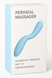 Vibrador de Masaje Perineal de Silicona Líquida sin Látex, 10 Modos de Vibración, Recargable por USB, para Mujeres y Hombres - Product Image 3