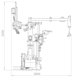 Smontagomme Senza Leva Prezzo Macchina Smontagomme Completamente Automatica per <span class=keywords><strong>Moto</strong></span> Auto Quad da 30 Pollici per Autofficina - Product Image 6
