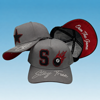 Casquettes de baseball structurées à 6 panneaux en double buckram de qualité supérieure, visière incurvée, emblème personnalisé à couture plate, Gorro OEM