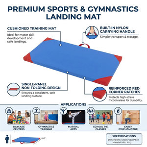 Materasso in Schiuma Ecologica <span class=keywords><strong>per</strong></span> Allenamento, Basso MOQ, Qualità Affidabile, <span class=keywords><strong>per</strong></span> Rivenditori di Accessori Fitness - Product Image 5