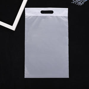 Luxury Large Transparent Poly Coat Suit T-Shirt Zipper <b>Bags</b> Handle for Clothes Packaging Display - Product Image 5