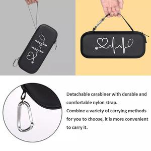 Estuche Profesional para Estetoscopio de <span class=keywords><strong>EVA</strong></span>, Ajuste Personalizado para Litman, Impermeable, Resistente a Golpes y al Polvo, con Logotipo Personalizado, para Personal Médico, Enfermeras, Viajes - Product Image 4